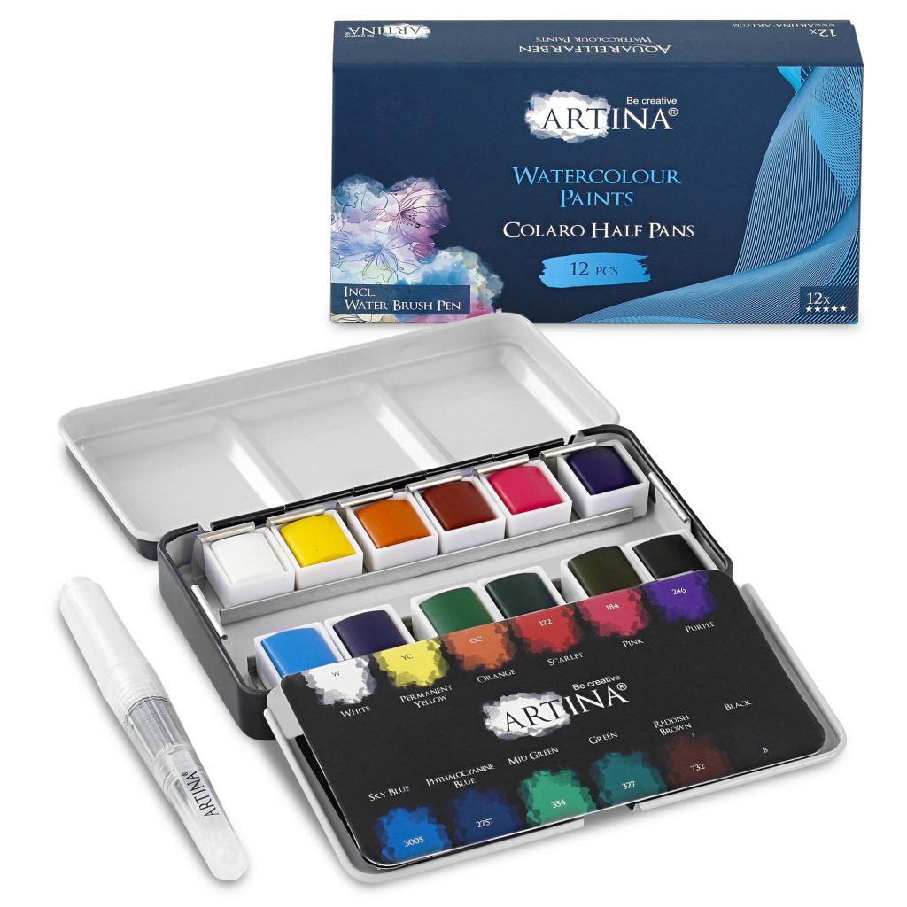 Aquarellfarben