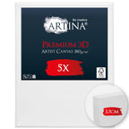 Artina 5er Set 3D Premium Leinwand