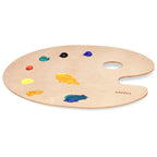 Artina Holz Malpalette Rund