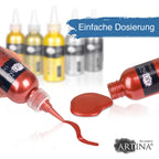 Artina Acrylfarben Metallic Set Crylic