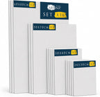 Artina 16er Set Malkarton Leinwand Canvas Malpappe 3mm dick