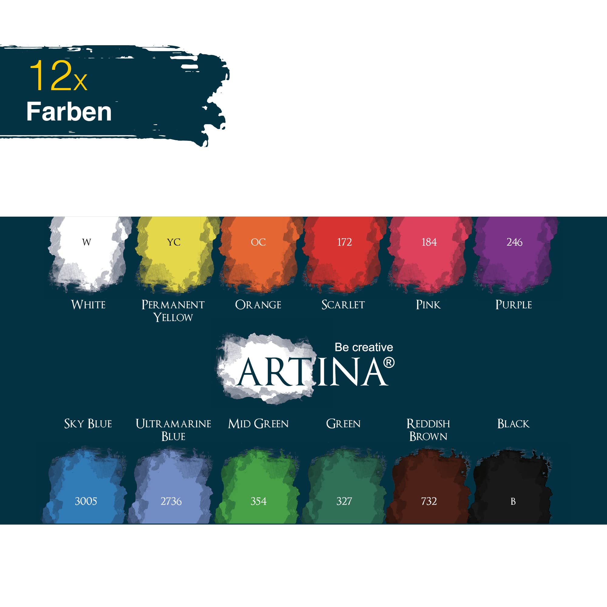 Artina Colaro Aquarellfarben Set