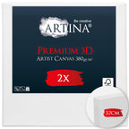 Artina 2er Set 3D Premium Leinwand