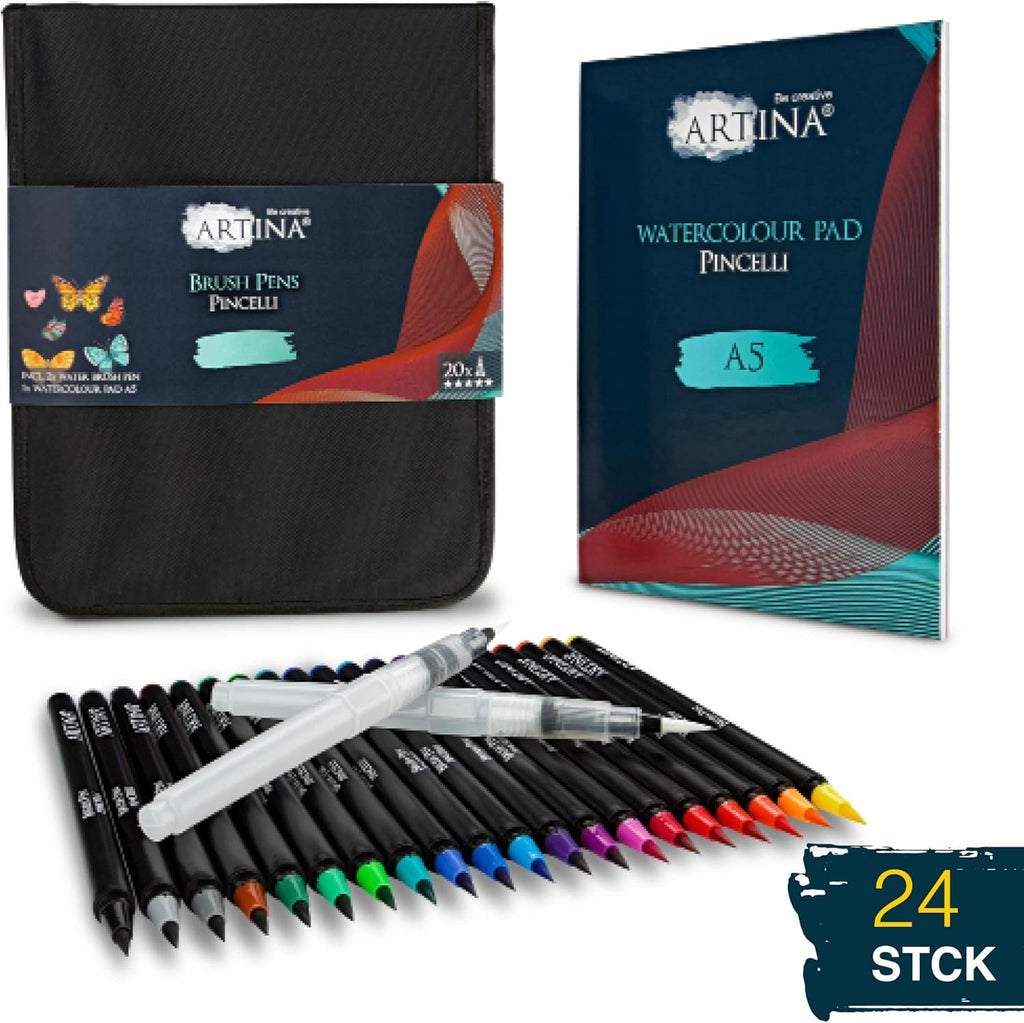 Artina 20-tlg Pinselstifte Set Pincelli