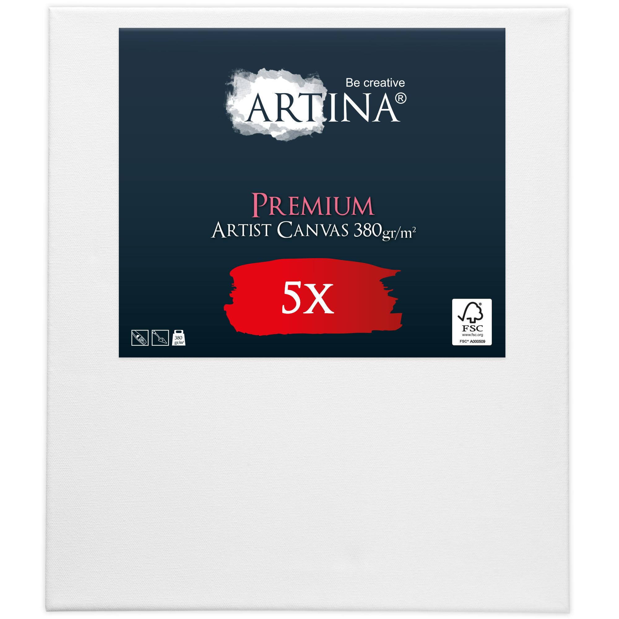 Artina Premium Keilrahmen 5er Set FSC®