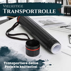 Artina Posterrolle A0 Flipchart Transportrolle verstellbar 78-134cm