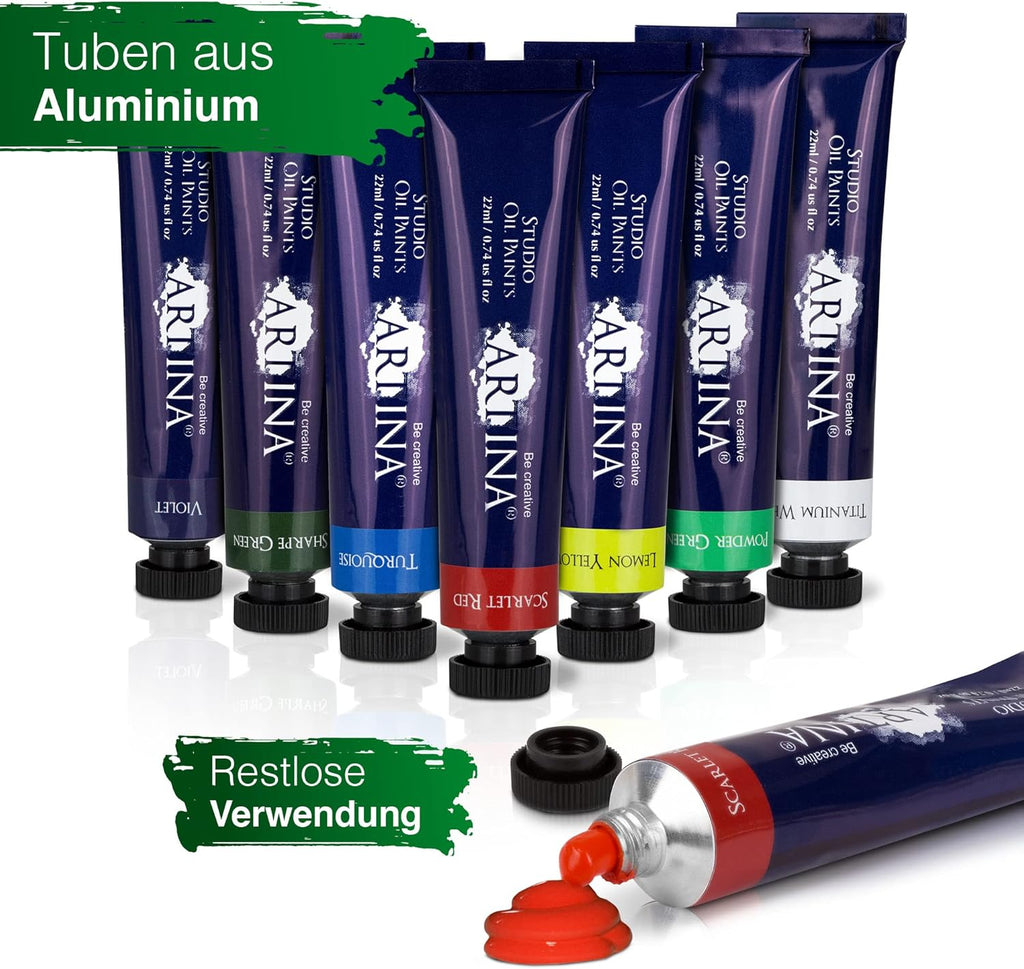 Artina 48x 22ml Ölfarben Set Studio