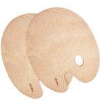 Artina Holz Malpalette Rund