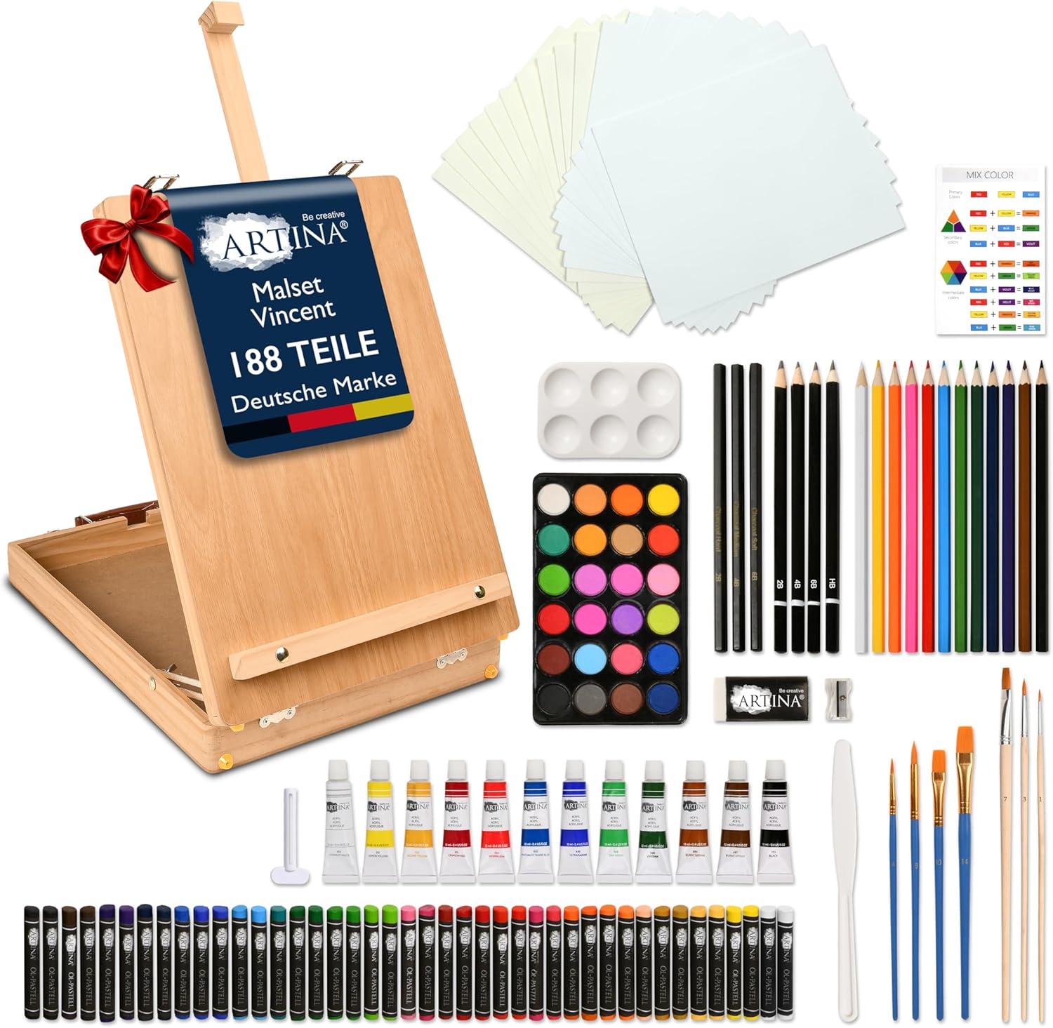 Artina XXL 188tlg Malset Vincent