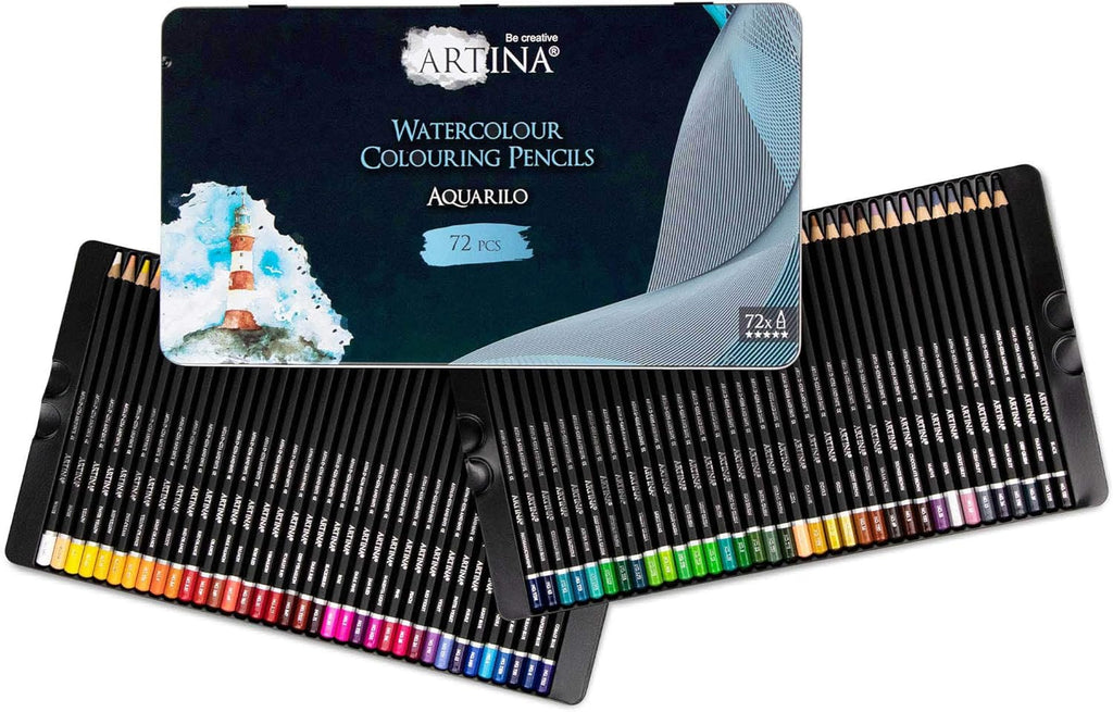 Artina Aquarilo Aquarell XL Buntstifte Set 72er
