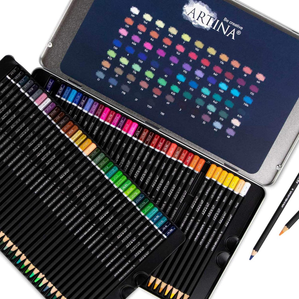 Artina Aquarilo Aquarell XL Buntstifte Set 72er