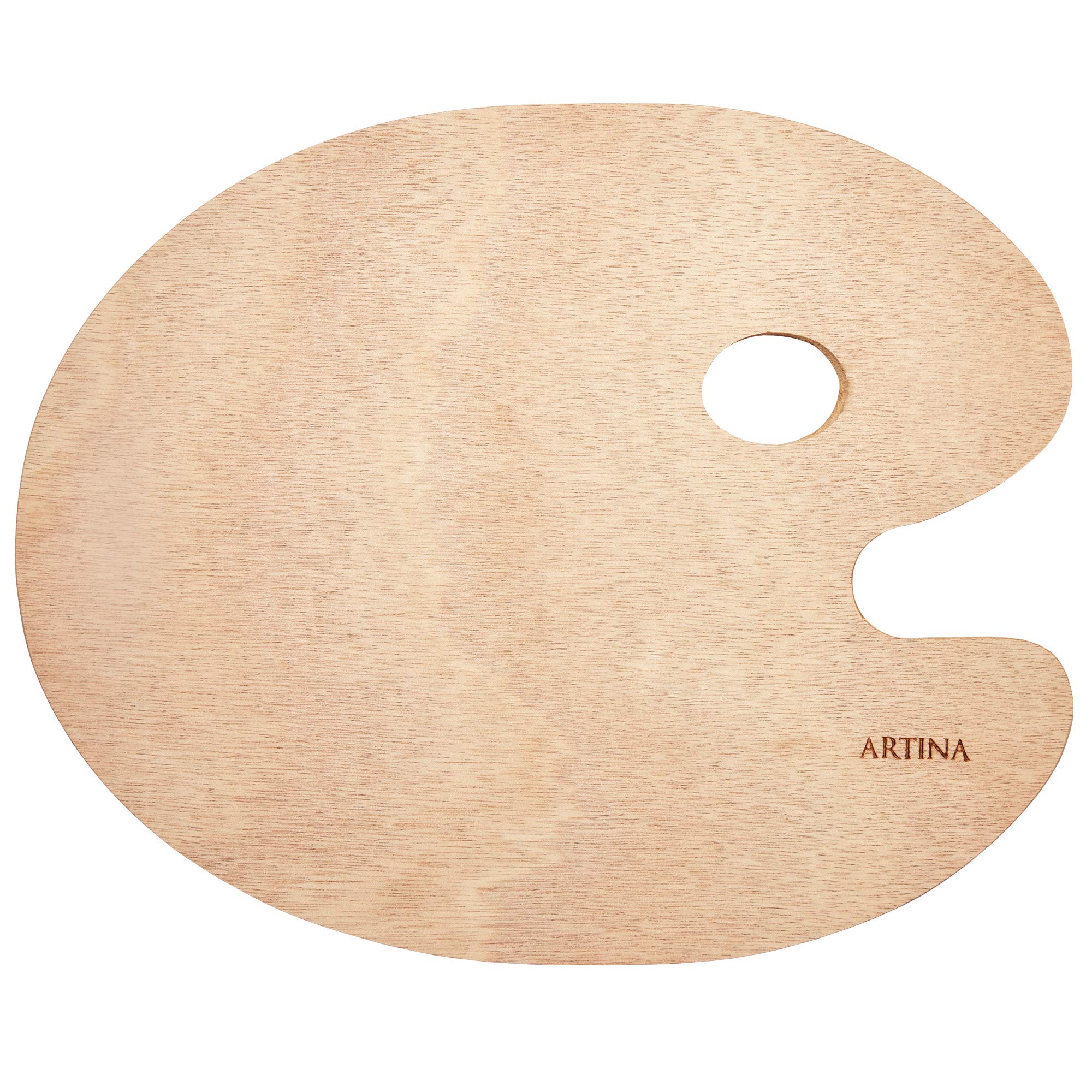 Artina Holz Malpalette Rund