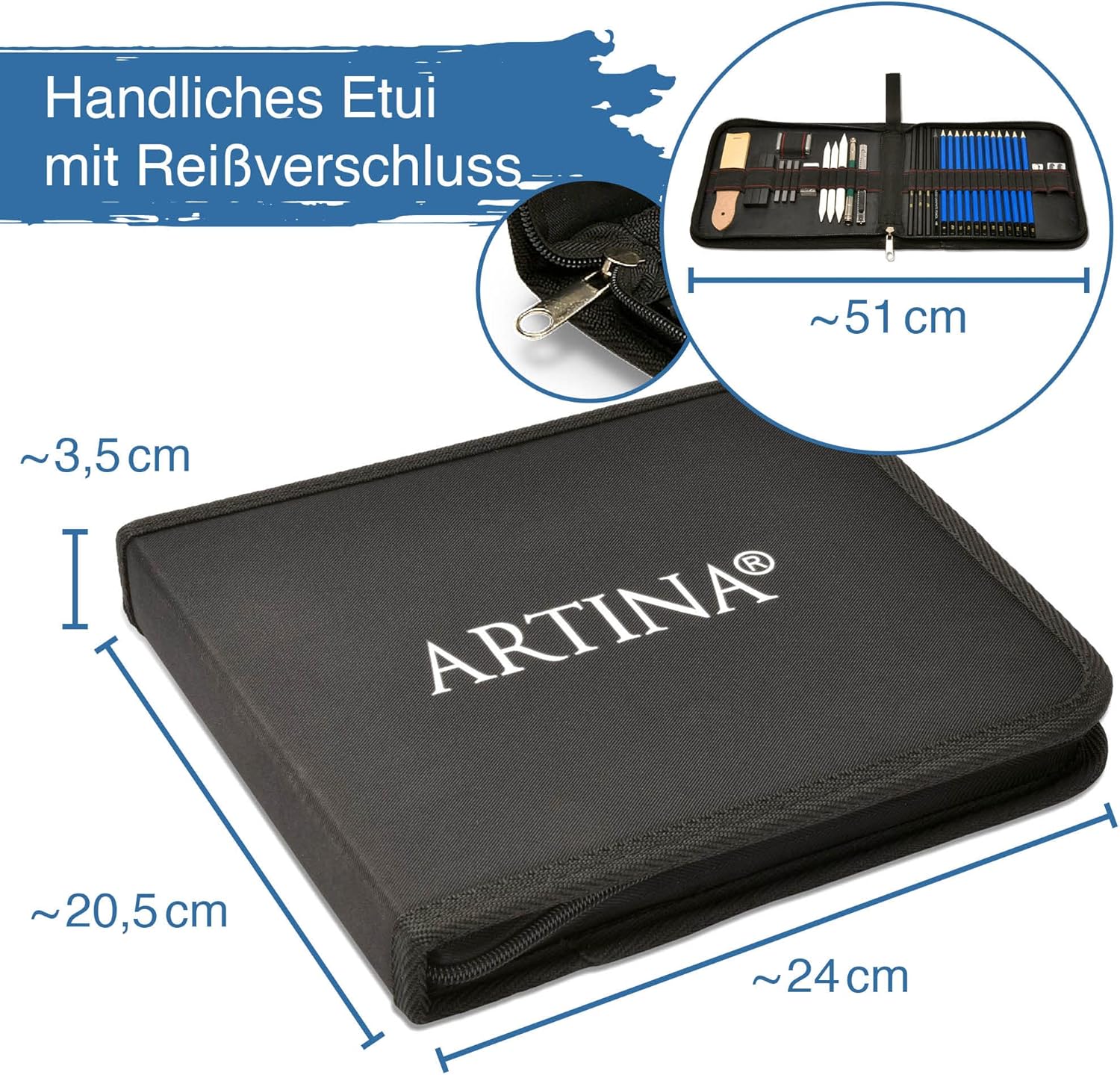 Artina 33tlg Bleistifte Set Bari
