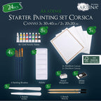 Artina 24tlg. Acrylfarben Set Corsica