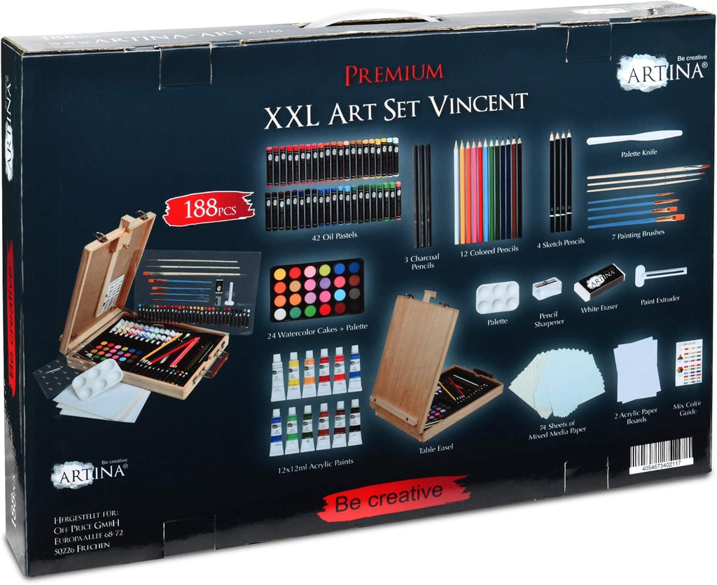 Artina XXL 188tlg Malset Vincent