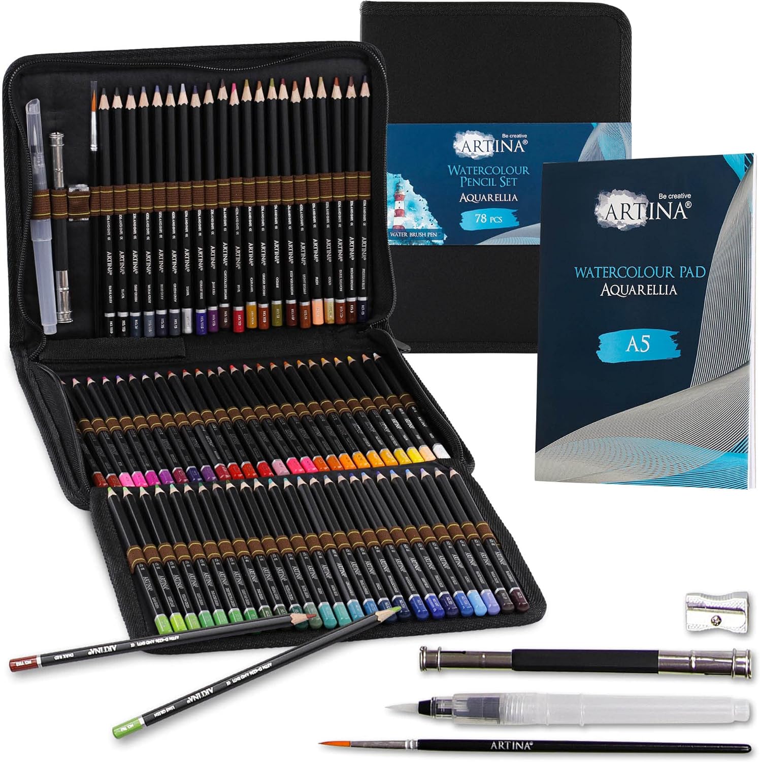 Artina Aquarellmalset 78er Aquarellia