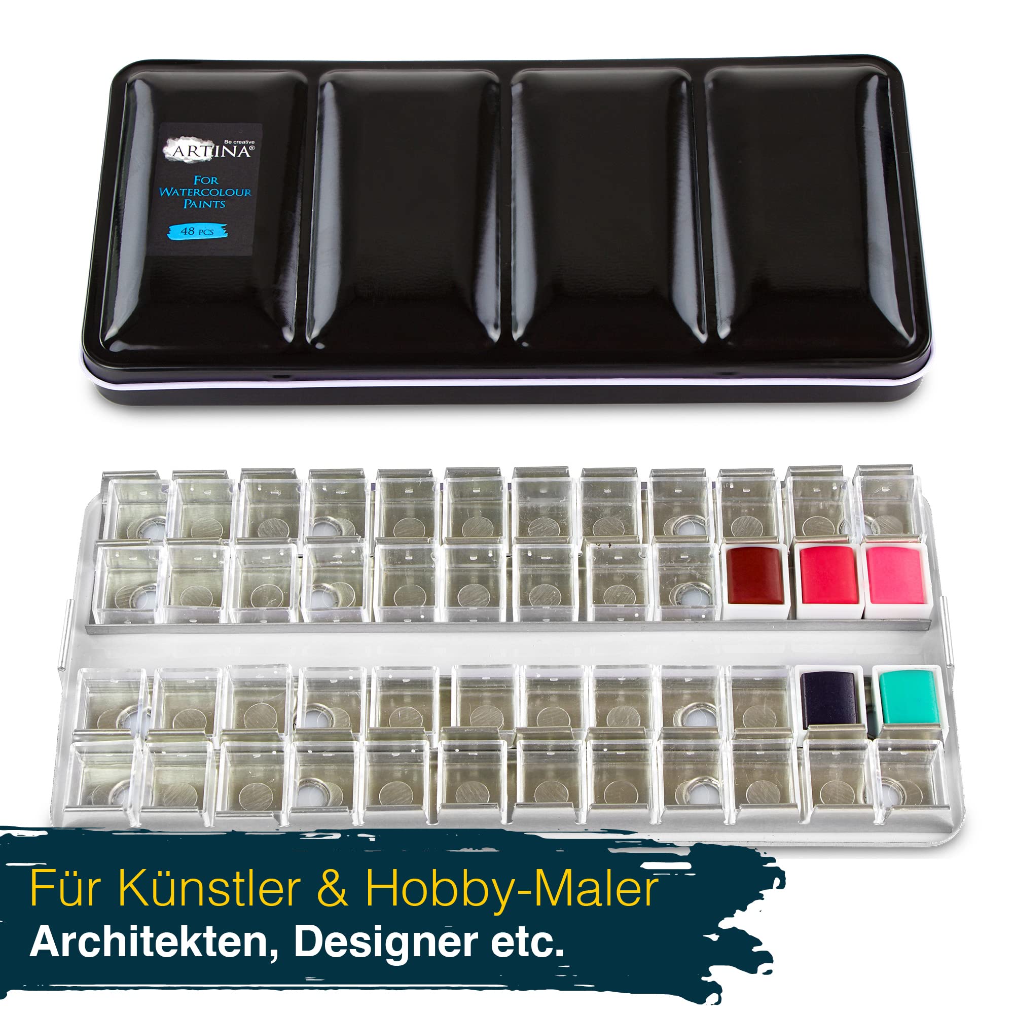 Artina Colaro Aquarellkasten Leer