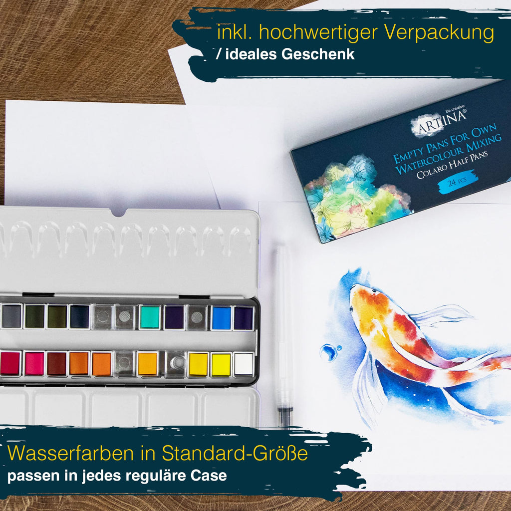 Artina Colaro Aquarellkasten Leer