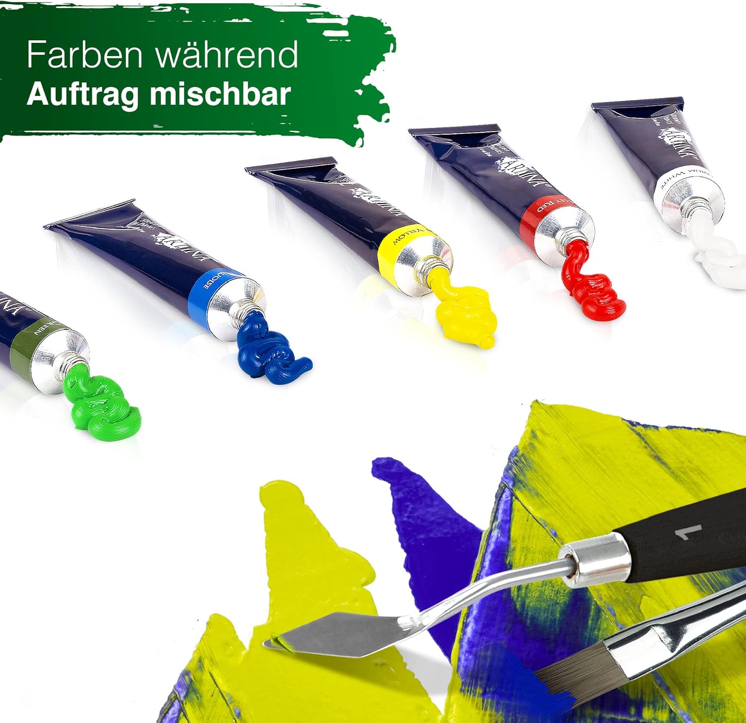 Artina 48x 22ml Ölfarben Set Studio