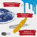 Artina 27tlg Acrylfarben Set Bergamo