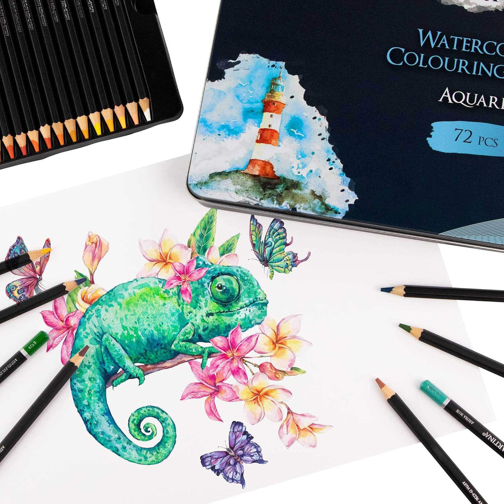 Artina Aquarilo Aquarell XL Buntstifte Set 72er