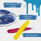 Artina Crylic 120ml Acrylfarben Set