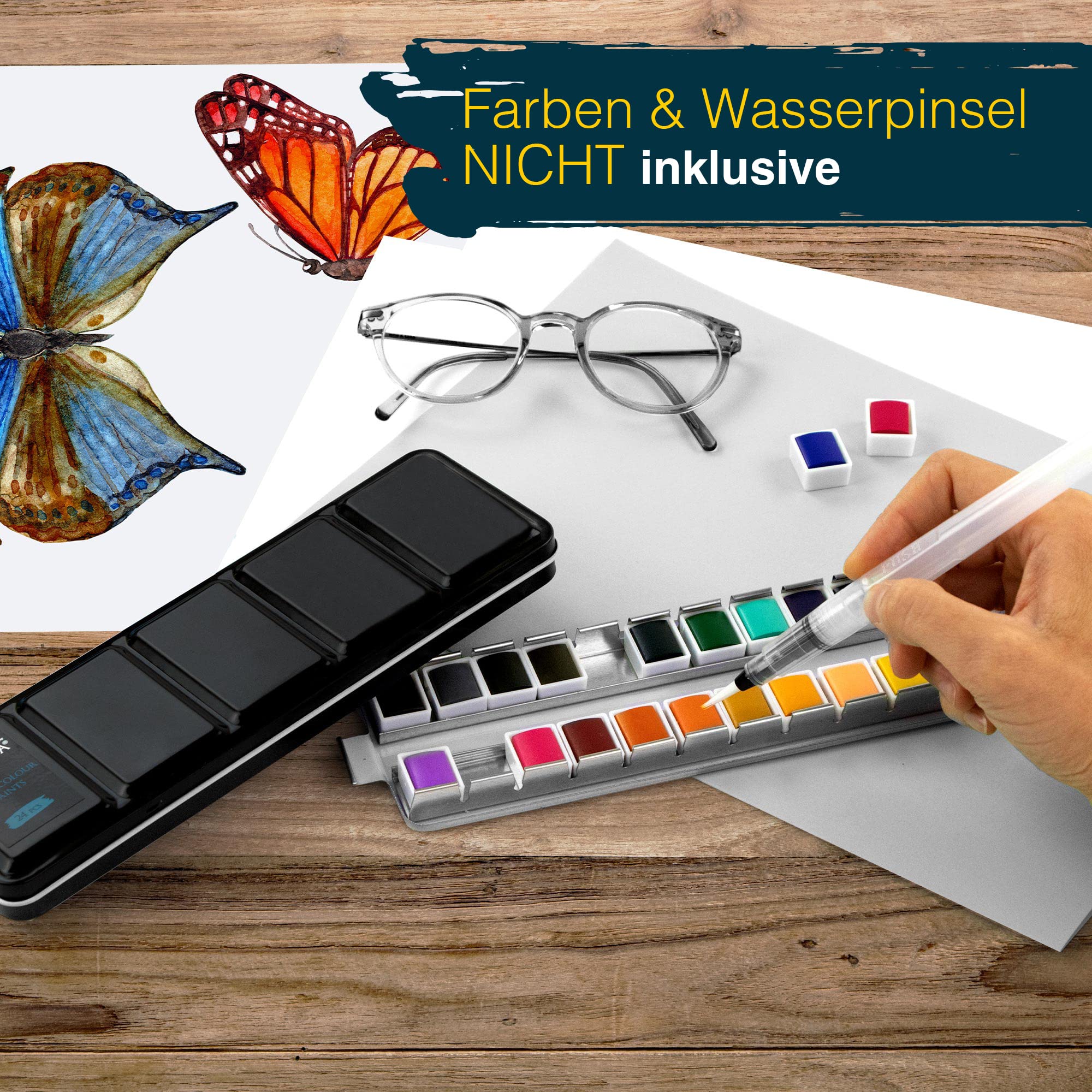 Artina Colaro Aquarellkasten Leer