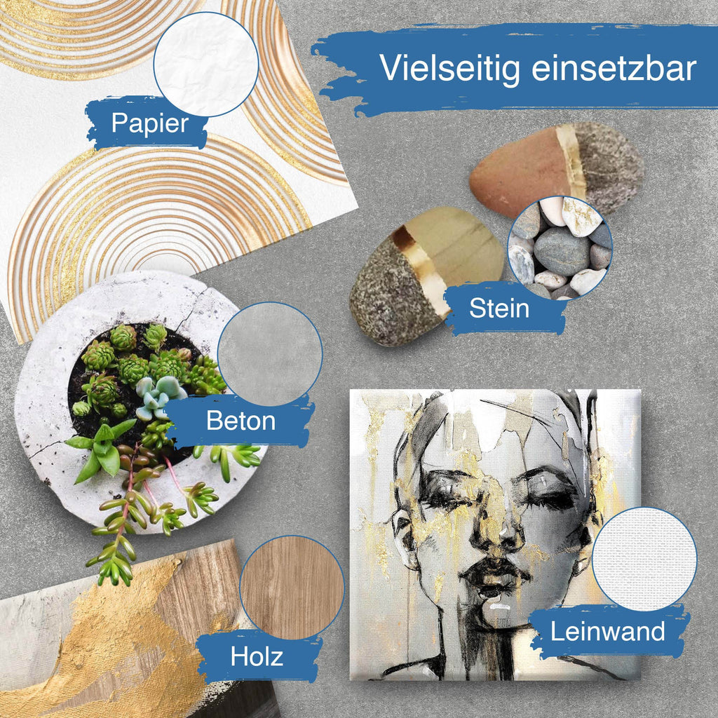 Artina Acrylfarben Metallic Set Crylic