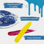 Artina 500ml Acrylfarben Set