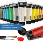 Artina Crylic 120ml Acrylfarben Set