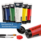 Artina Crylic 120ml Acrylfarben Set
