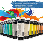 Artina Crylic 120ml Acrylfarben Set
