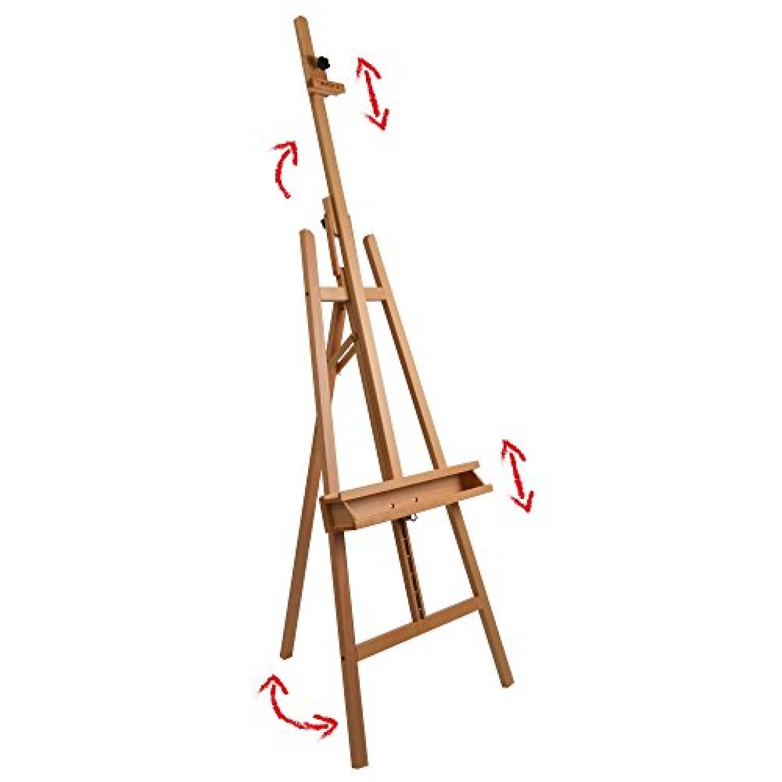 Akademiestaffelei Barcelona aus Buchenholz – Artina Shop