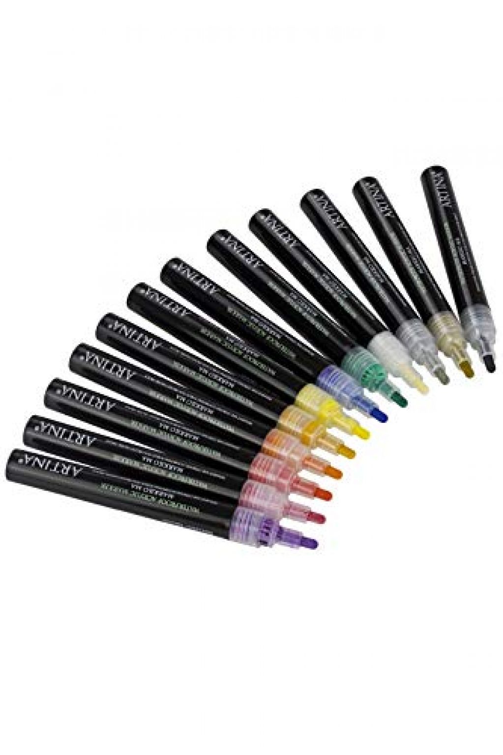 Artina Markilo MA Acryl Stifte 12er/18er/24er Set – Acrylfarben Stifte ...