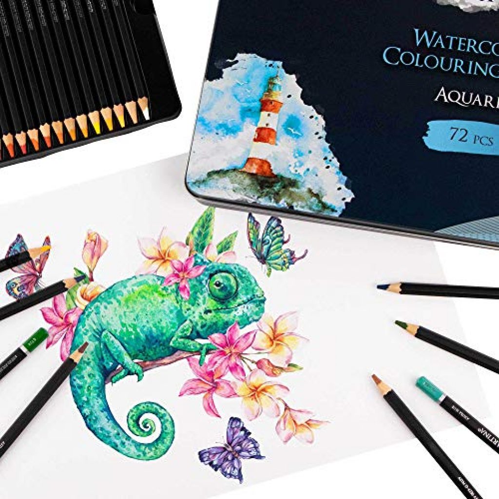 Artina Aquarilo Aquarell XL Buntstifte Set 72er – FSC Stifte Set